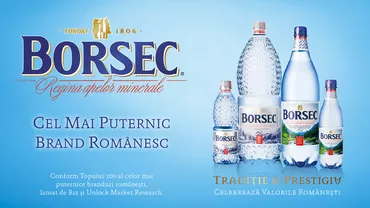 Borsec, cel mai puternic brand românesc