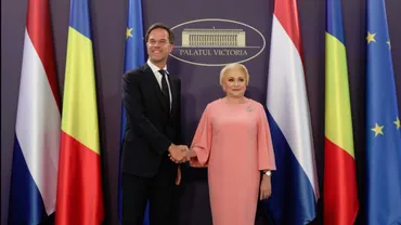 Premierul olandez Mark Rutte, lovitură pentru Viorica Dăncilă în cadrul conferinţei comune de la Palatul Victoria: Nu suntem de acord pe toate punctele, cum este Schengen