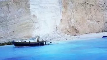 O faleză s-a prăbușit în Zakynthos. Bilanțul VICTIMELOR (VIDEO)