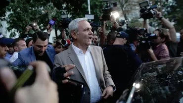 Liviu Dragnea, asaltat de protestatari la finalul audierii de la Parchetul General: Ieşire nervoasă a liderului PSD (VIDEO)