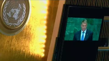 Klaus Iohannis, avertisment de la tribuna ONU: Există în continuare conflicte nerezolvate în zona Mării Negre (VIDEO)