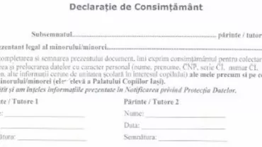 NEBUNIA egalității de GEN a ajuns și în România: ‘Părinte 1’ și ‘Părinte 2’ înlocuiesc ‘MAMA’ și ‘TATA’ într-un DOCUMENT OFICIAL (FOTO)