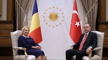 Dăncilă, după întâlnirea cu Erdogan: România va continua să susțină parcursul european al Turciei