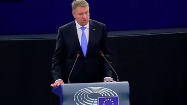 Klaus Iohannis, mesaj în Parlamentul European: 'România NU acceptă o Europă cu mai multe viteze' - Presedintele cere 'coeziune si solidaritate' (VIDEO)