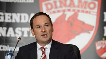Președintele clubului Dinamo, despre Mircea Rednic: Este un antrenor mai bun decât Guardiola. Are libertate la transferuri