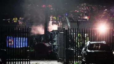 ȘOCANT: Primele imagini cu momentul prăbușirii elicopterului patronului de la Leicester City (VIDEO)