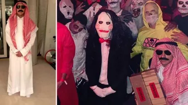 Scandal uriaş în Germania după ce un fotbalist de top s-a costumat de Halloween în arab care plasează bombe (FOTO)