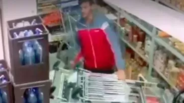 Arad: Un hoț a sărit la bătaie, supărat că a fost prins (VIDEO)