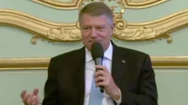 Iohannis a făcut o glumă ca între profesori cu laureatul premiului Nobel la fizică în 2018. Reacţia savantului (FOTO)