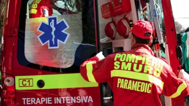 Un microbuz plin cu călători s-a răsturnat la Buzău. Nouă persoane au ajuns la spital
