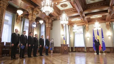 Noii miniştri au depus jurământul în faţa lui Iohannis la Palatul Cotroceni (VIDEO)