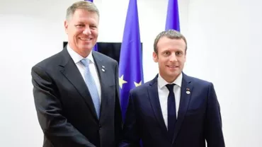 Klaus Iohannis va semna marţi cu Emmanuel Macron o Declaraţie politică privind Parteneriatul strategic dintre România şi Franţa
