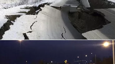 Reușită INCREDIBILĂ în Alaska: Un drum DISTRUS de un cutremur de 7 pe Richter a fost REPARAT în doar patru zile! (FOTO)