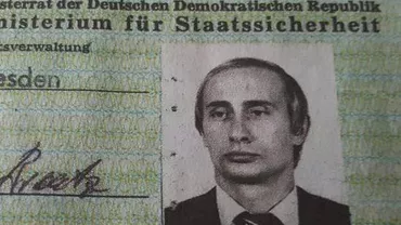 „Maiorul Vladimir Putin” ar fi primit o legitimație din partea poliției secrete din Germania de Est! Cum comentează Kremlinul informația descoperită în arhivele Stasi