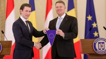 Cancelarul Austriei: Klaus Iohannis este garantul statului de drept și al democrației în România