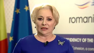 Viorica Dăncilă, mesaj la debutul președinției României la Consiliul UE :O misiune dificilă. Va fi un moment de maximă vizibilitate la nivel instituţional, politic și pentru întreaga societate (VIDEO)