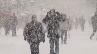Alertă meteo: Cea mai CRUNTĂ săptămână a iernii! Vezi care sunt zonele de pericol maxim!