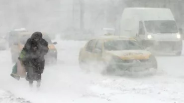 Episod sever de iarnă peste România: VORTEXUL aduce ninsori și vânt puternic în țara noastră. Când scăpăm de frontul de GER POLAR