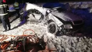 A MURIT după ce s-a ciocnit cu un autobuz, pe DN1! Incredibil, cine se afla la volan