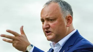 Dodon AMENINŢĂ cu anticipate: Dacă nu va exista o majoritate după votul din februarie...