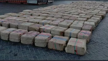 Captură record: 10 tone de cocaină, găsite la bordul unui vapor rusesc