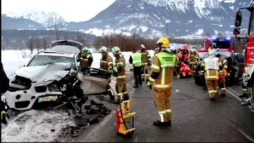 Familie de ROMÂNI implicată într-un grav ACCIDENT în Austria! Bilanţ de ultim moment al victimelor