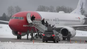 AMENINȚARE CU BOMBĂ la bordul unei aeronave: Avionul a ATERIZAT DE URGENȚĂ