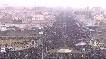 Sute de mii de iranieni au mărșăluit, la 40 de ani de la Revoluția Islamică: ''Moarte Israelului, Moarte Americii!'' (VIDEO)