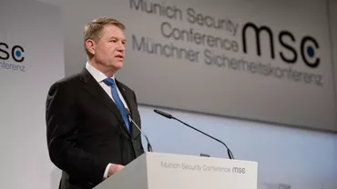 Klaus Iohannis, la Conferinţa de Securitate de la Munchen: Trebuie să transmitem un mesaj de unitate, de angajament pro-european și să proiectăm o perspectivă pozitivă pentru viitorul Uniunii Europene