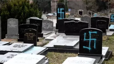 Cimitir EVREIESC, vandalizat. Circa 80 de morminte, PROFANATE (VIDEO)