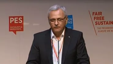 Cum se LAUDĂ Liviu Dragnea în fața socialiștilor europeni: NOI facem politica celor mulţi. NOI suntem de partea bună (VIDEO)