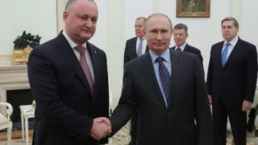 Președintele moldovean Igor Dodon nu a vrut să voteze pentru reducerea numărului de parlamentari
