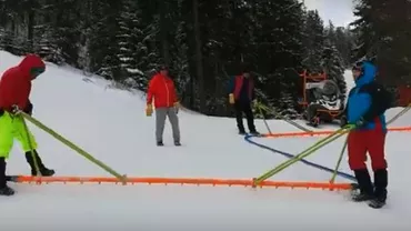 Pârtiile din Poiana Brașov, injectate cu apă