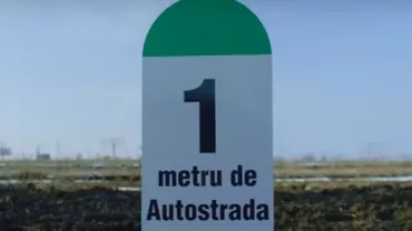 Un antreprenor sucevean a construit din bani proprii primul şi singurul metru de autostradă din Moldova (VIDEO)