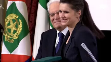 Românca din Italia care a înfruntat Mafia, decorată de președintele Sergio Mattarella: 'Ceea ce am făcut, pentru mine este normal. Sper să devină și pentru alții' (VIDEO)