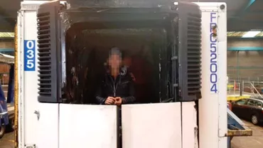 Halucinant! Un român a transportat ILEGAL zece vietnamezi, dintre care opt copii, într-un FRIGIDER