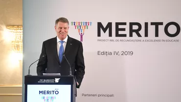 Iohannis: Profesorii care au performanțe trebuie răsplătiți, ceilalți să părăsească sistemul de educație (VIDEO)