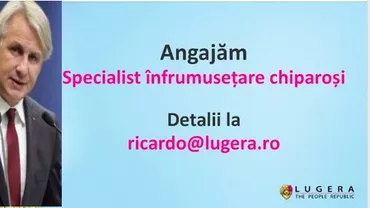 'Joburile viitorului' - 'DISCOTECĂ 'Teodorovici, trollat de una dintre cele mai mari companii de HR din România: 'Angajăm specialist înfrumusețare chiparoși' (FOTO)