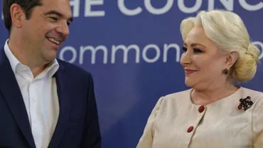 Premierul Alexis Tsipras, primit de Viorica Dăncilă la Palatul Victoria: 'Felicităm Grecia pentru ieșirea din programele de asistență financiară' (VIDEO)