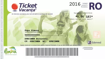 Tichetele de vacanţă, SCHIMBĂRI IMPORTANTE: Cine beneficiază de voucherele distracţiei în 2019