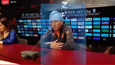 Dan Petrescu, TROLLAT din greșeală de CFR Cluj, chiar în timpul conferinței de presă! Cu ce personaj celebru se aseamănă antrenorul (VIDEO)