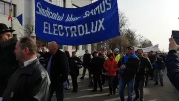 Greva de la Electrolux a intrat în cea de-a şaptea săptămână. Bogdan Hossu: Suntem pregătiți să facem un proces de SABOTARE a companiei