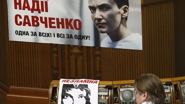 Aviatoarea ucraineană Nadia Savcenko a fost eliberată din arest preventiv! Fostul parlamentar este acuzat că ar fi plănuit atentate și asasinarea președintelui Poroșenko