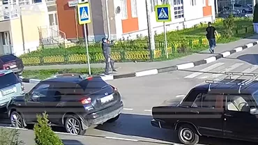 Un om de afaceri moldovean a fost împuşcat în plină stradă în Rusia (VIDEO)