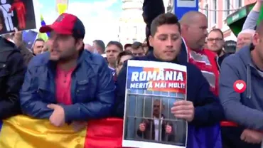 Incidente între susținătorii și contestatarii PSD, la mitingul de la Iași (VIDEO)