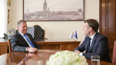 Klaus Iohannis, întrevedere PRIVATĂ cu Emmanuel Macron, la Sibiu. Președintele Franței contestă actualul sistem prin care este desemnat șeful Comisiei Europene (FOTO)