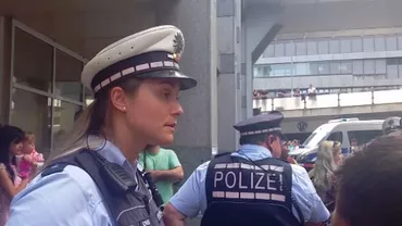 Sediul consulatului din Stuttgart, luat cu asalt. Printre polițiștii care au intervenit s-a aflat și o tânără care vorbea perfect românește (VIDEO)