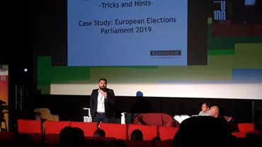 Cătălin Dumitru (Kensington Communication), analiză a rezultatelor de la europarlamentare, pe scena iCEE.fest 2019: Upgrade 100: Politicienii încearcă să câștige electoratul cu fețe, nu prin reconsiderarea valorilor 