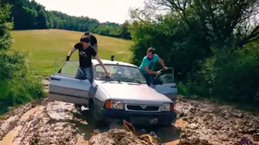 Cu Dacia 1410 în off-road, înainte de a deveni donator de ''organe'' (VIDEO)