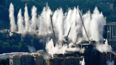 PODUL GROAZEI a fost aruncat în aer! Imagini INEDITE de la locul unde au murit 43 de oameni (VIDEO)